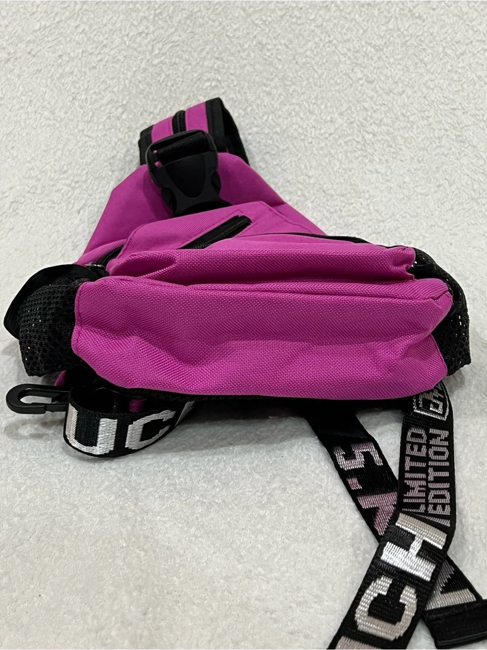 Convertible Purple Sling Bag Crossbody Backpack